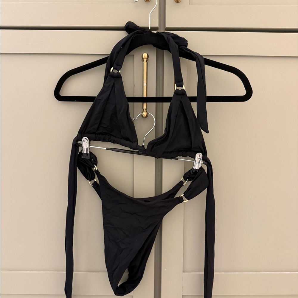 Monday Swimwear Black Bikini